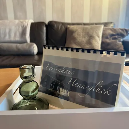 Henneglueck2 Mit Kamin Und Sauna! Meschede