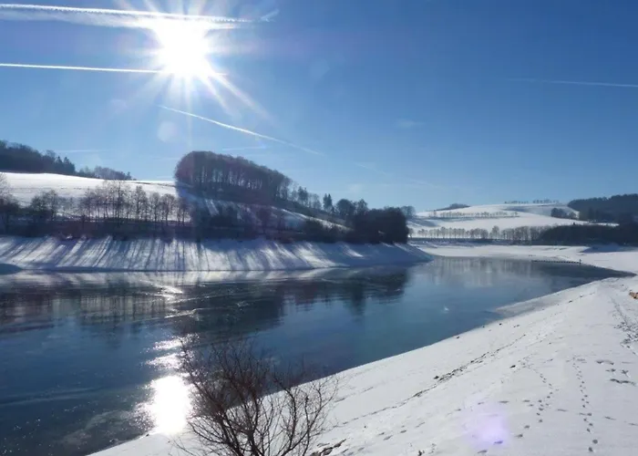 Henneglueck2 Mit Kamin Und Sauna! *